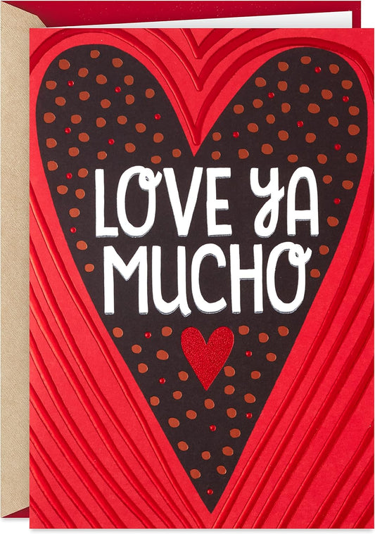 Pop up Valentines Day Card (Love Ya Mucho)