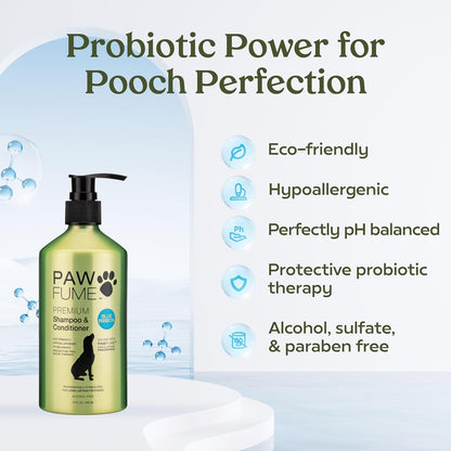 Pawfume Premium Shampoo + Grooming & Finishing Spray Bundle