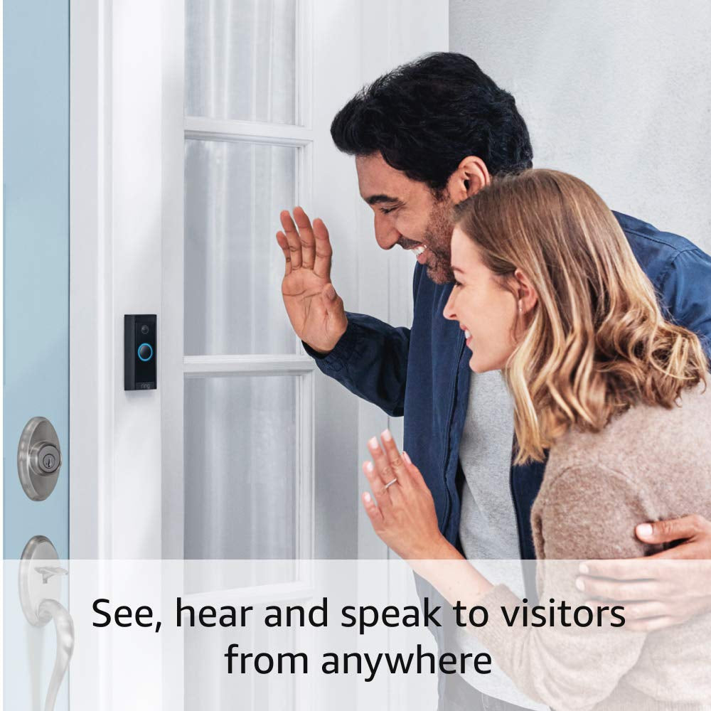 Video Doorbell Wired (Newest Model), Use Two-Way Talk, Advanced Motion Detection, HD Camera and Real-Time Alerts to Monitor Your Front Door (Wi Required)