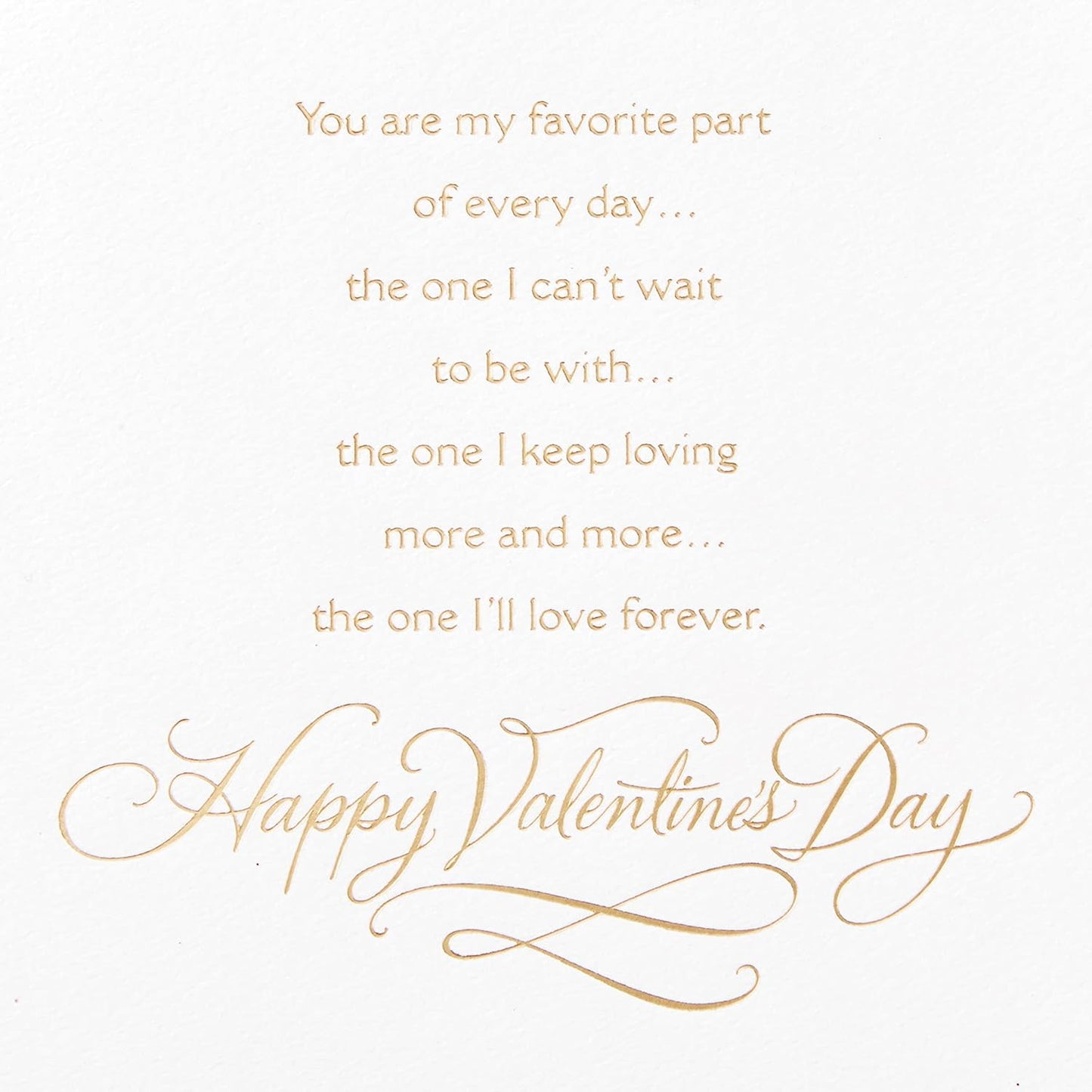 Valentine'S Day Card for Significant Other (Forever Lettering),0699Vfe7212