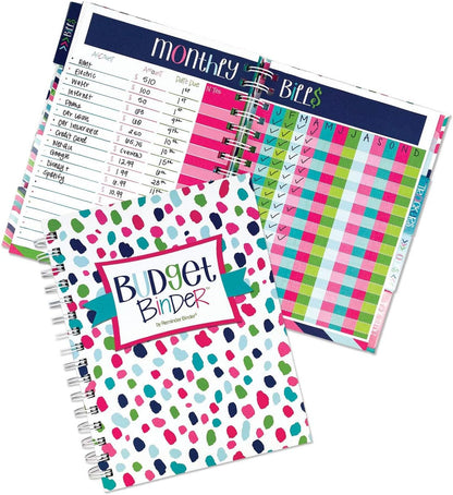 12-Month Budget Planner Bill Tracker Organizer W/Calendar & Pockets for Financial Management 354 Stickers | Budget Binder™