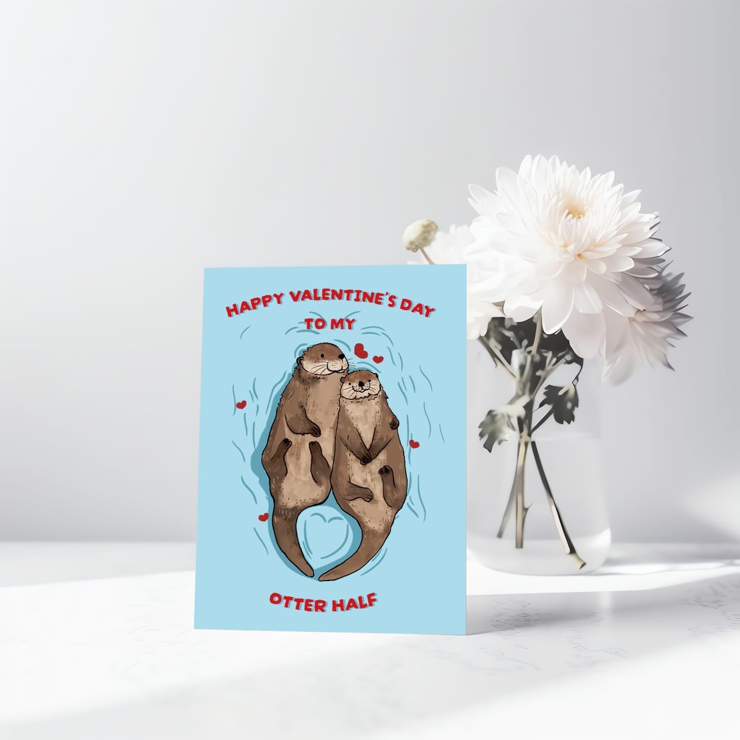 Romantic Valentine'S Day Card Gift Him Her, Cute Valentines Day Card Husband Wife Couple, Funny Valentine Day Card Gift Boyfriend Girlfriend, Valentine Love Card, Love You Valentine Partner Women Men