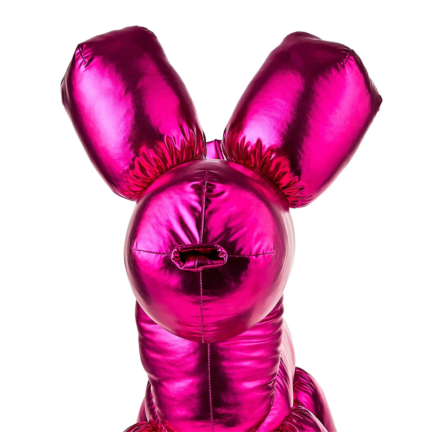 Valentine’S Day Hot Pink Iridescent Balloon Dog Plush, by