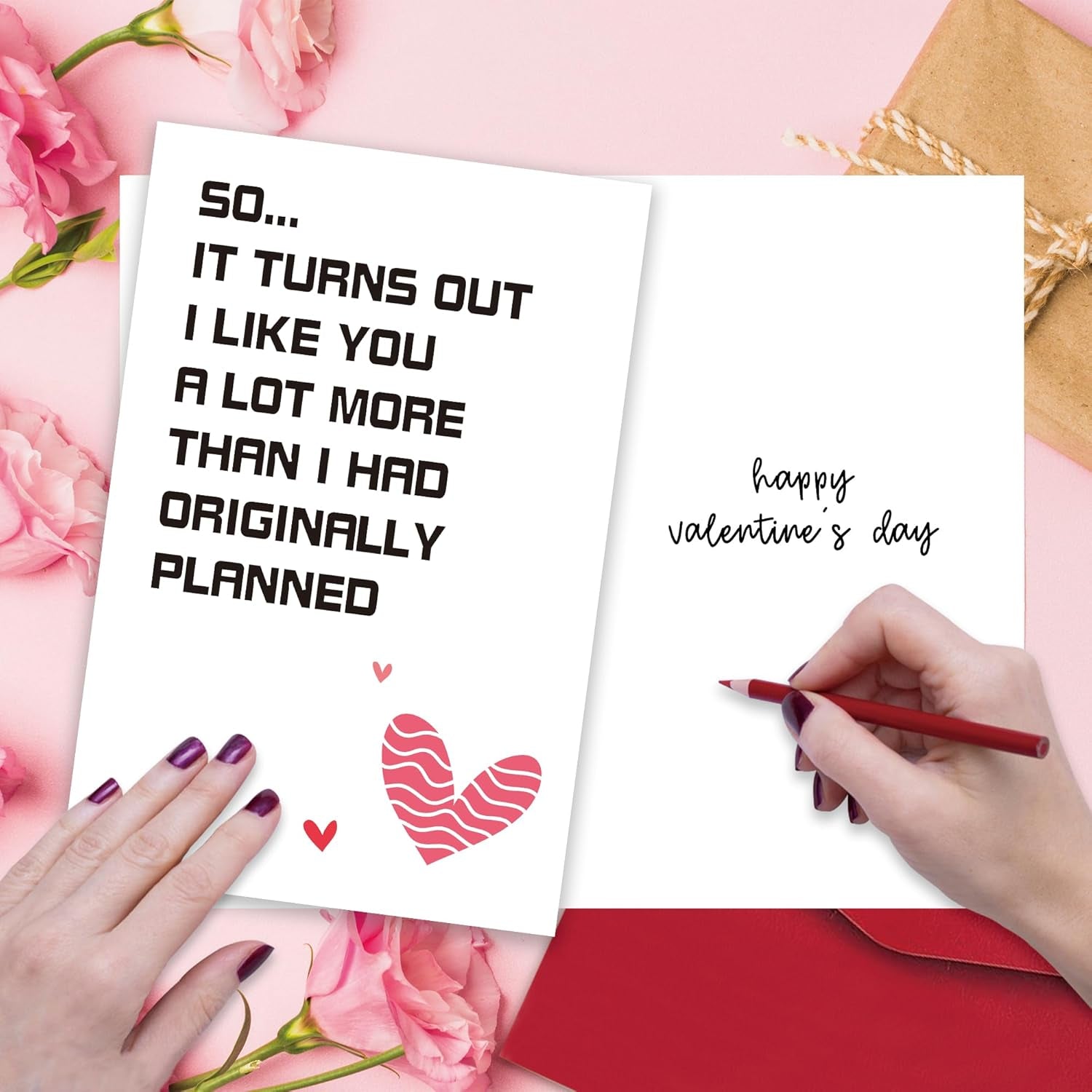 Romantic Valentine'S Day Card for Him Her, Boyfriend Girlfriend Birthday Card, Anniversary Card for Husband Wife,