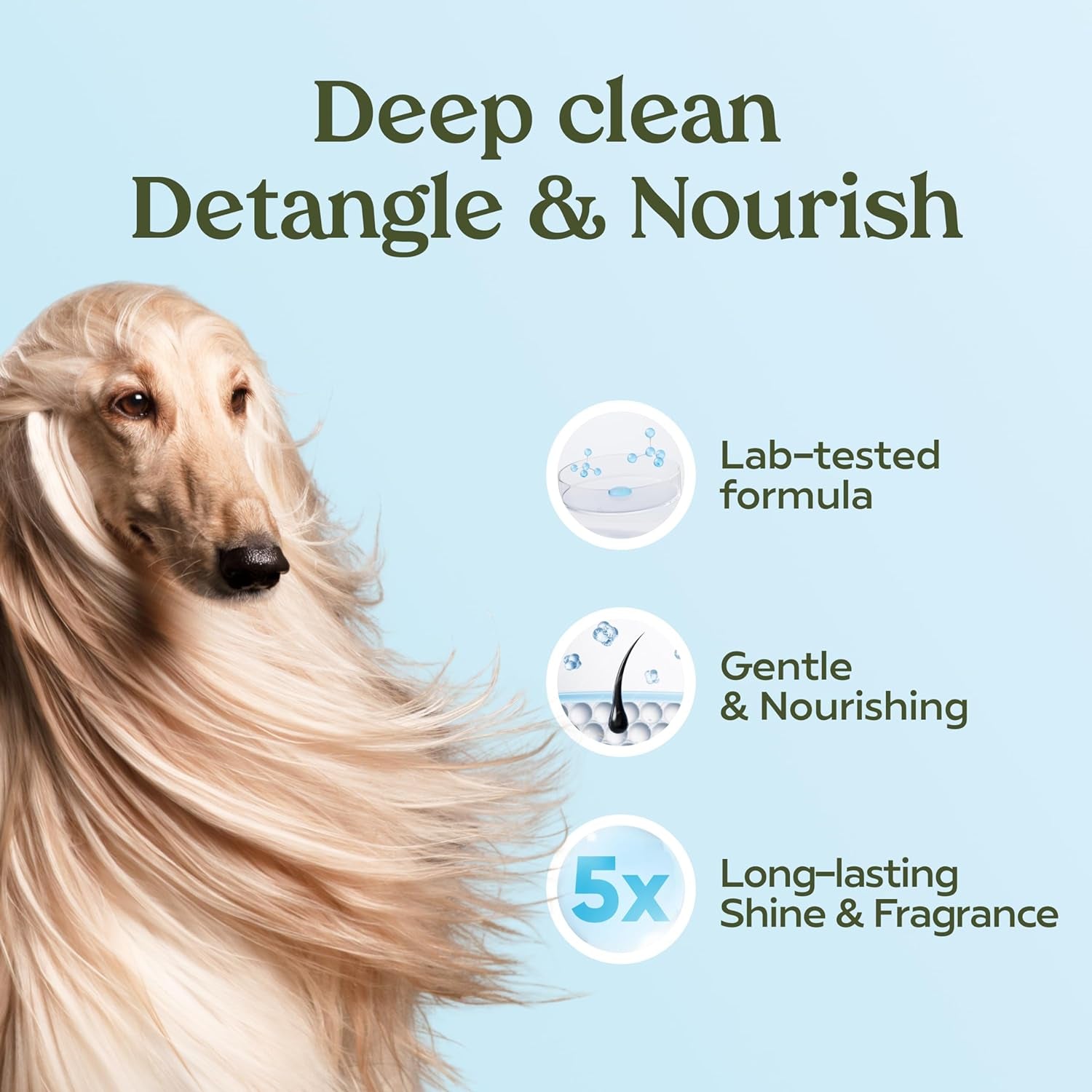 Pawfume Dog Shampoo and Conditioner (Blue Ribbon) + Dog Spray Deodorizer (Show Dog)