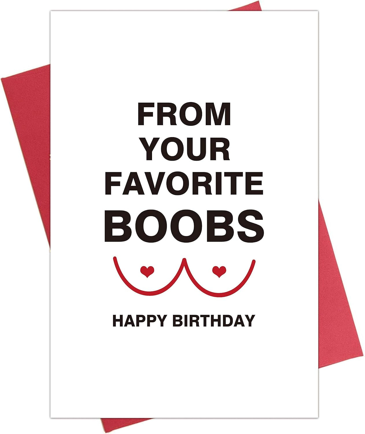 Hilarious Birthday Card for Him, Funny Birthday Card for Husband Boyfriend, Birthday Card from Wife Girlfriend