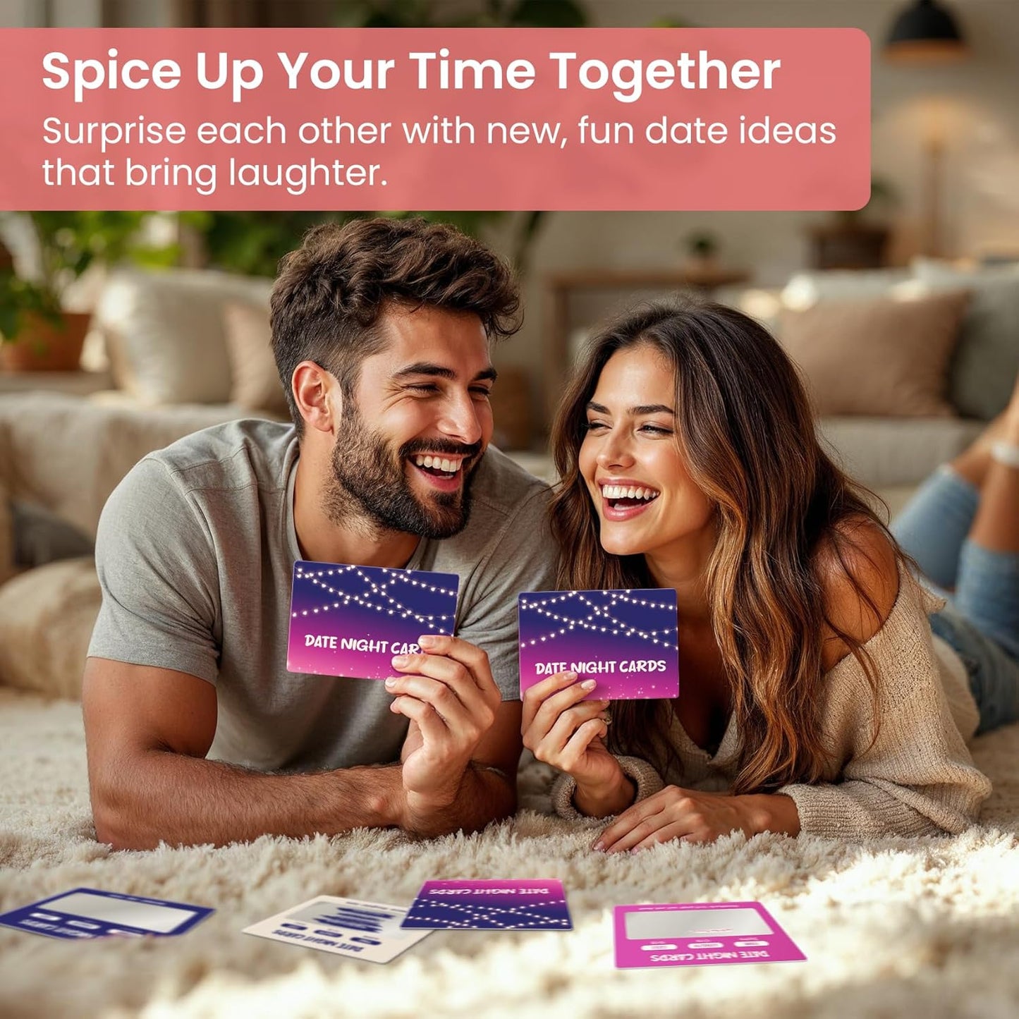 Valentines Day Gifts for Her, Him, Wife, Husband, 35 Fun & Romantic Scratch off Date Night Cards Game for Couples, for Anniversaries, Birthdays & More!