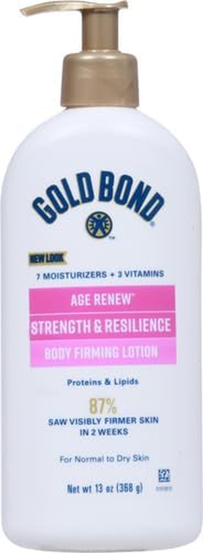 Age Renew Strength & Resilience Lotion, 13 Oz., with Proteins & Lipids for Aging & Mature Skin