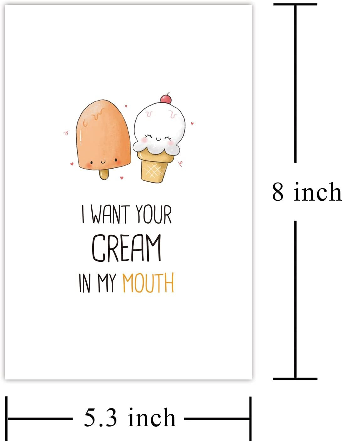 Adult Valentines Day Card, Naughty Vday Card, Dirty Card for Him Boyfriend Husband Fiance Lover