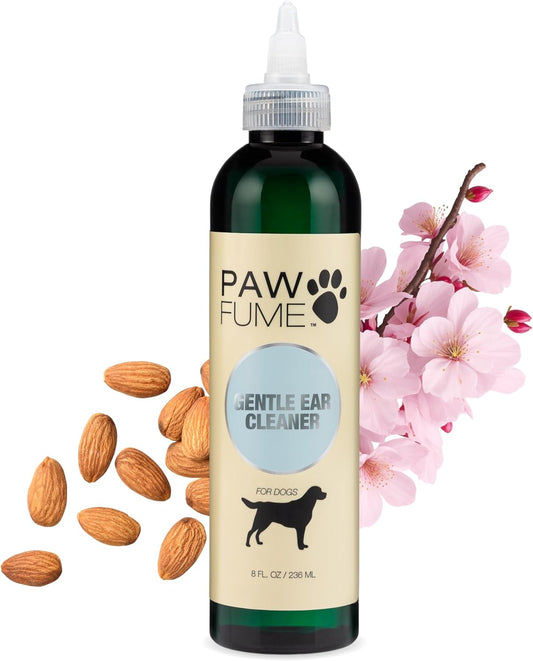 Pawfume Gentle Ear Cleaner for Dogs – Natural Dog Ear Cleaner Solution – Ear Wax Cleaner for Dogs Ear Treatment for Dogs – Dog Ear Wash Ear Cleaning Solution for Dogs – Dog Ear Wash Cleaner