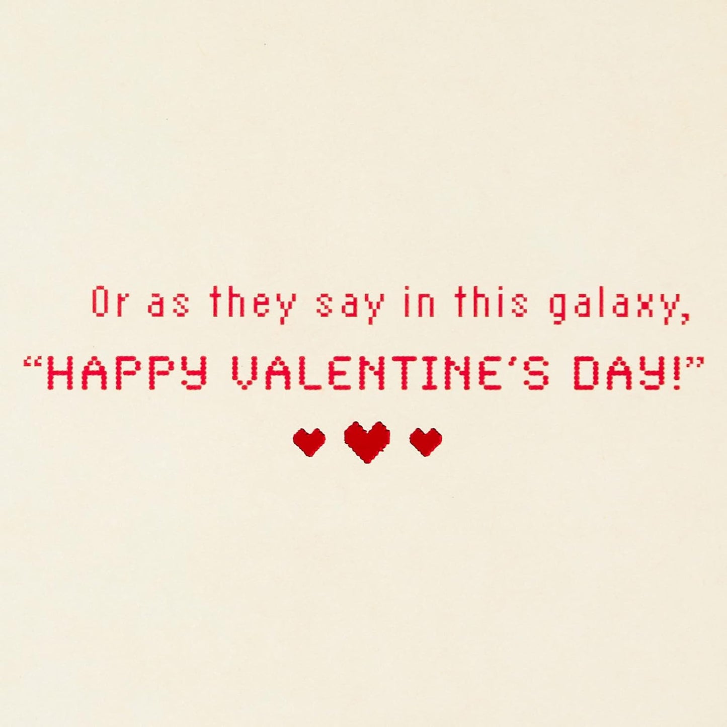 Valentine'S Day Card (Star Wars R2-D2 and Hearts)