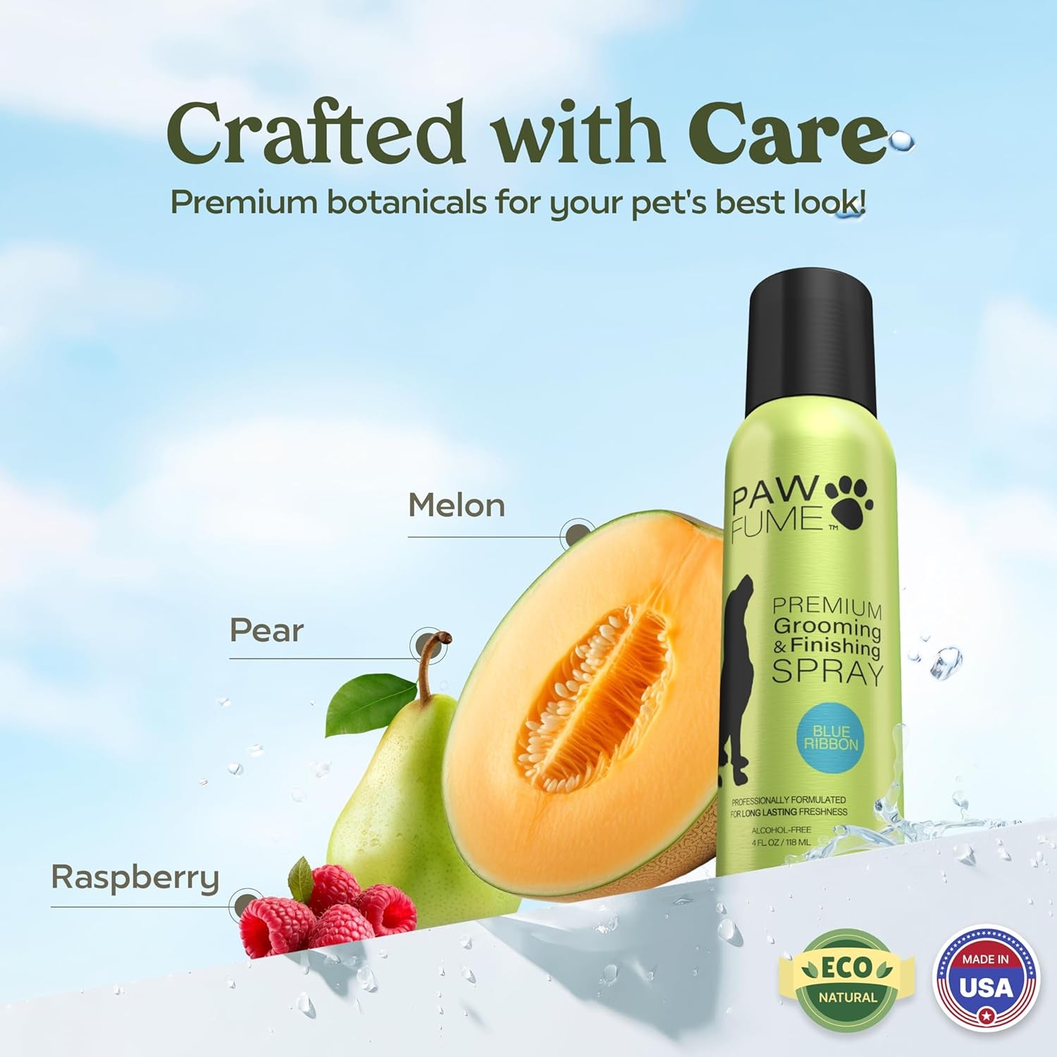 PAWFUME Premium Grooming Dog Spray (Show Dog) + Premium Grooming Dog Spray (Blue Ribbon) + Premium Grooming Dog Spray (Lavender)