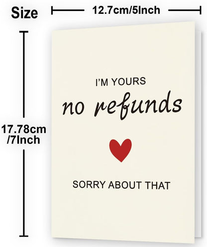 Anniversary Card to Husband | Funny Anniversary Card & Gifts for Women, Men, Husband, Wife, Him, and Her | Valentine Day Gifts & Card | Happy Anniversary Decorations