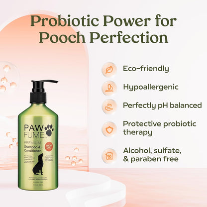 Pawfume Dog Shampoo and Conditioner (Show Dog) + Grooming Dog Spray (Show Dog)