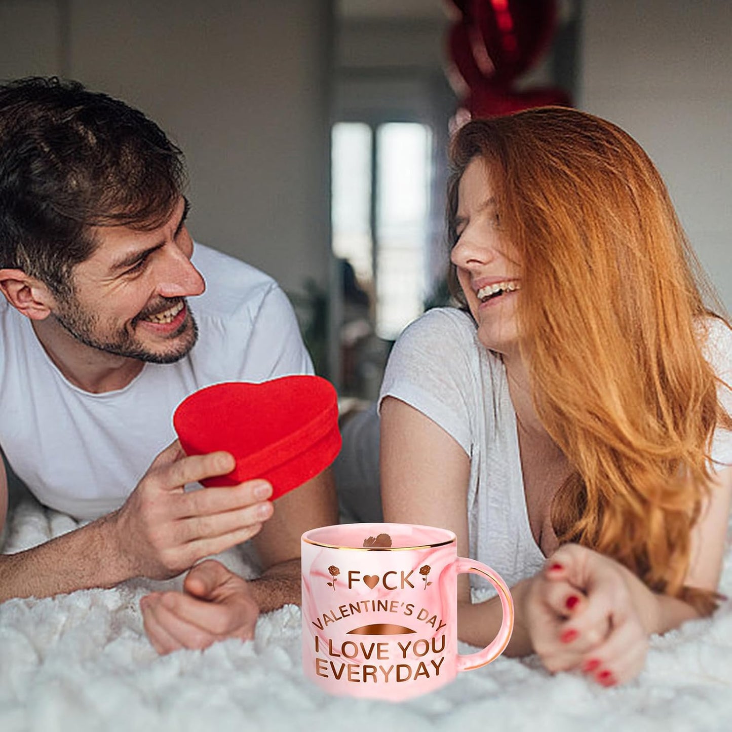 Valentines Day Gifts for Her, Funny 12 OZ Coffee Mug Gifts for Girlfriend Wife from Boyfriend Husband Him, Cute Stuff for Women Her, Naughty Valentines Presents Gift Ideas