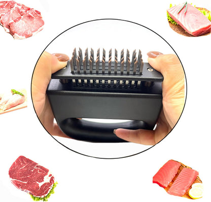 Meat Tenderizer Tools with 48 Stainless Steel Blades Cooking for Your Kitchen