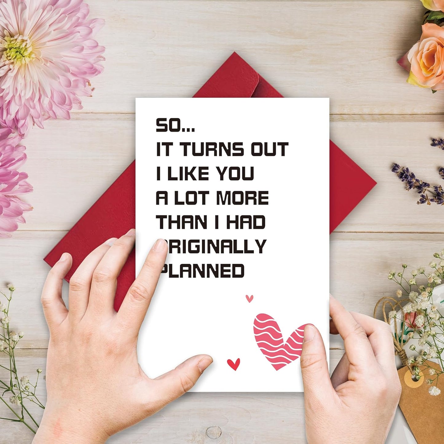 Romantic Valentine'S Day Card for Him Her, Boyfriend Girlfriend Birthday Card, Anniversary Card for Husband Wife,