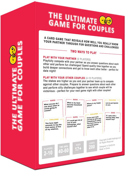 , Great Conversations and Fun Challenges for Date Night - Perfect Romantic Gift for Couples