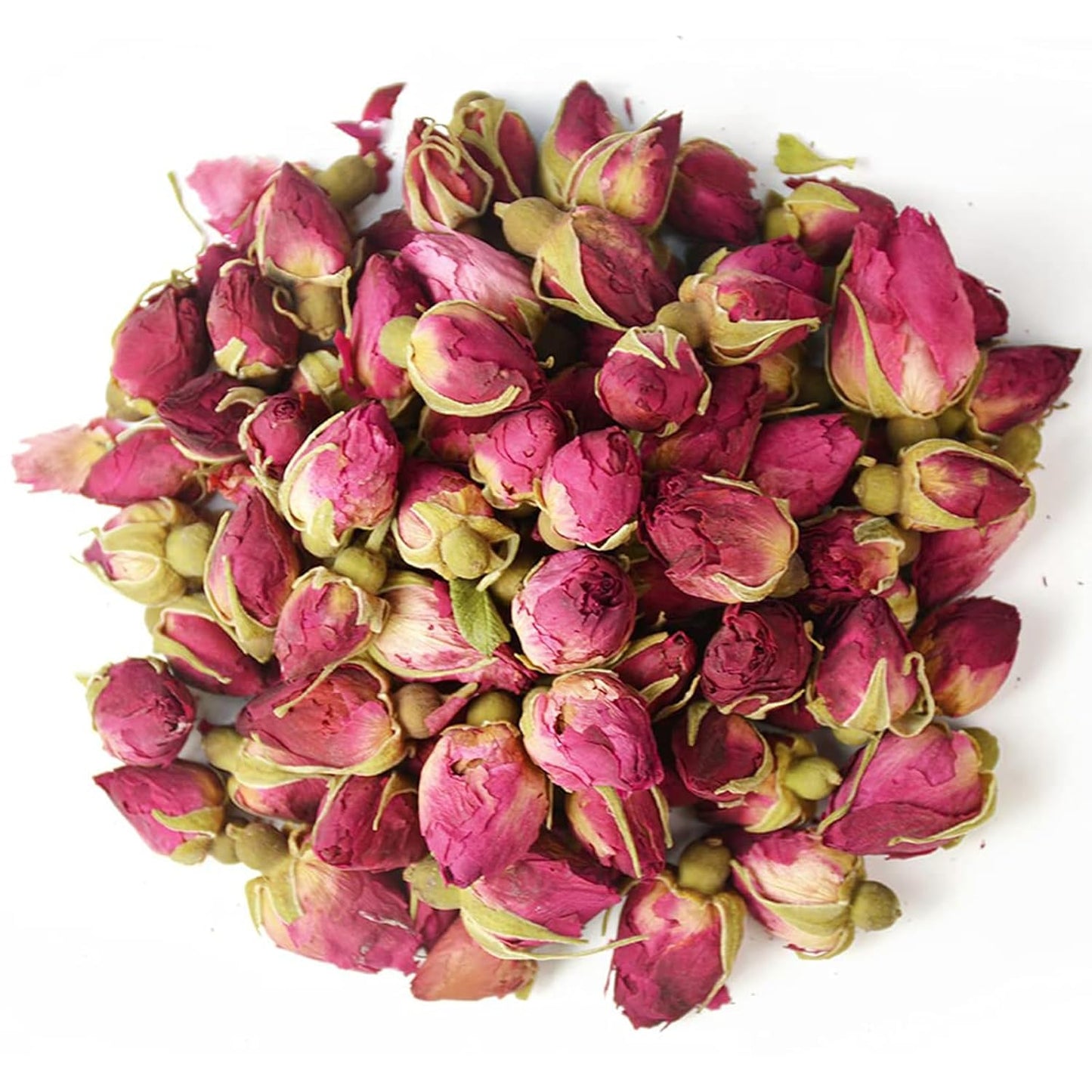 Rose Tea Loose Leaf, Primium Dried Rose Buds, Food Grade Rose, Rose Herbal Tea, Caffeine Free, 4 Ounce Pack of 1