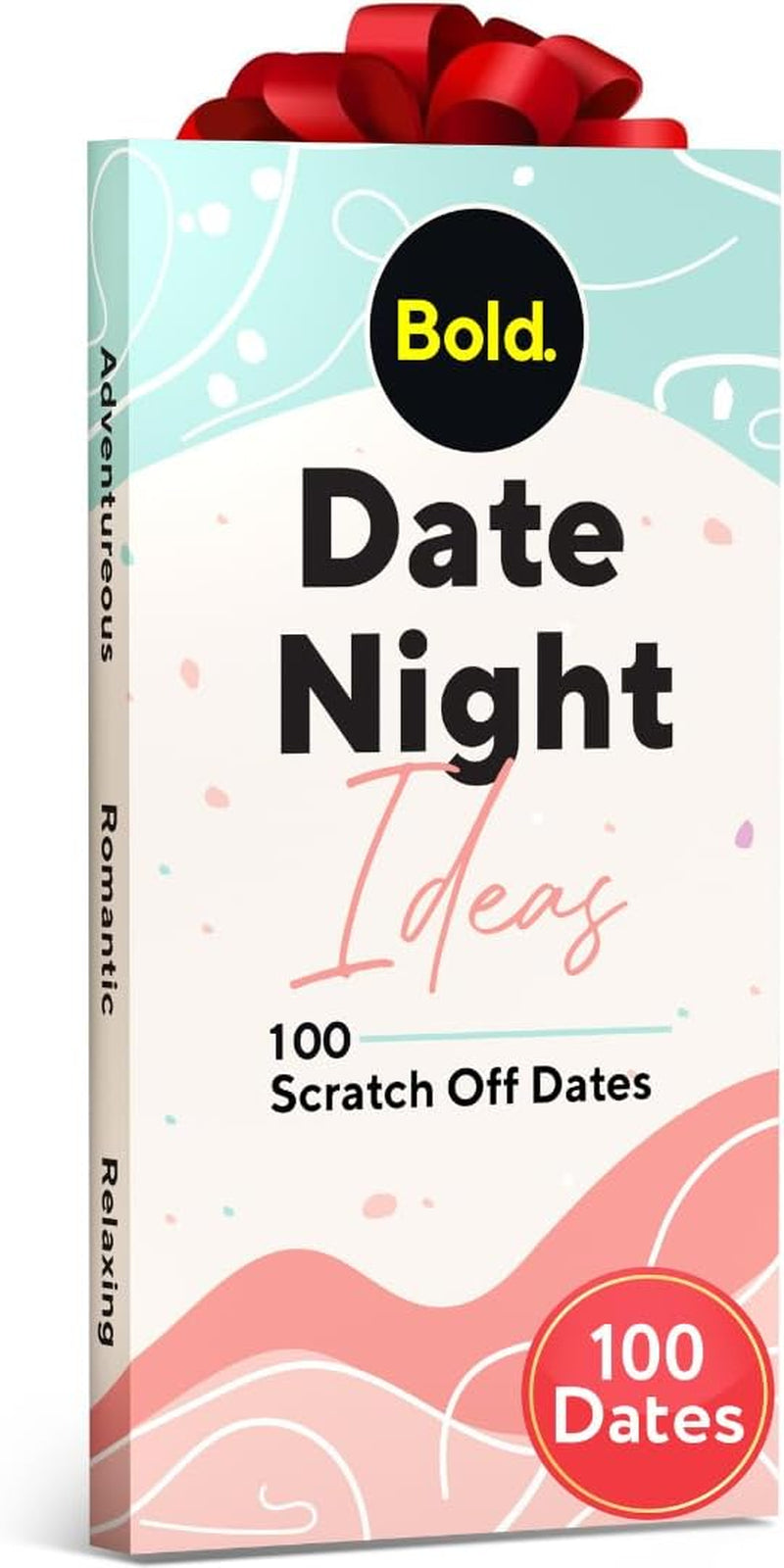 100 Scratch off Date Night Ideas Cards - Romantic Couple Gifts - Fun Date Ideas for Him/Her/Boyfriend/Girlfriend - Cool for Couples - Perfect Couples Birthday/Valentines Day Gift