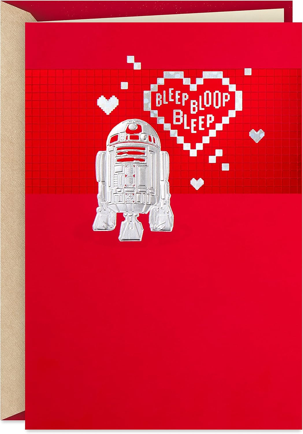 Valentine'S Day Card (Star Wars R2-D2 and Hearts)