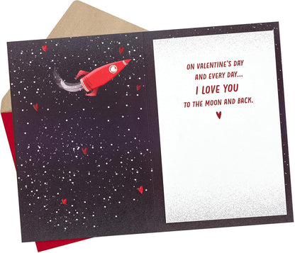 Valentines Day Card for Significant Other (Favorite Place in the Universe, Astronauts)