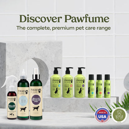 PAWFUME Stain & Odor Eliminator Pet Urine Enzyme Cleaner - Enzymatic Cleaner for Dog Urine Enzyme Cleaner - Cat Pee Enzyme Cleaner & Pet Stain and Odor Remover - Enzyme Cleaner for Cat Urine (4Oz)