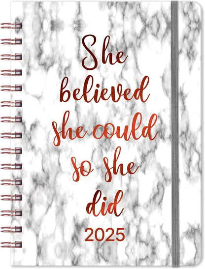 2025 Planner - Weekly Monthly Planner 2025, January. 2025 - December 2025, 8.43" X 6.3", 2025 Planner Weekly and Monthly with Tabs, Pocket