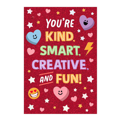 Valentine'S Day Card for Kid (Creative, Smart, Fun) for Son, Daughter, Grandchild, Niece, Nephew