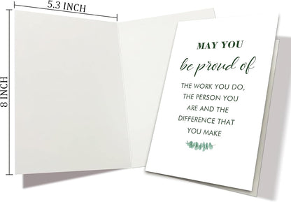 May You Be Proud of the Work You Do, Thank You Card, Teacher Thank You Card, Corporate Key Worker Thanks Gift