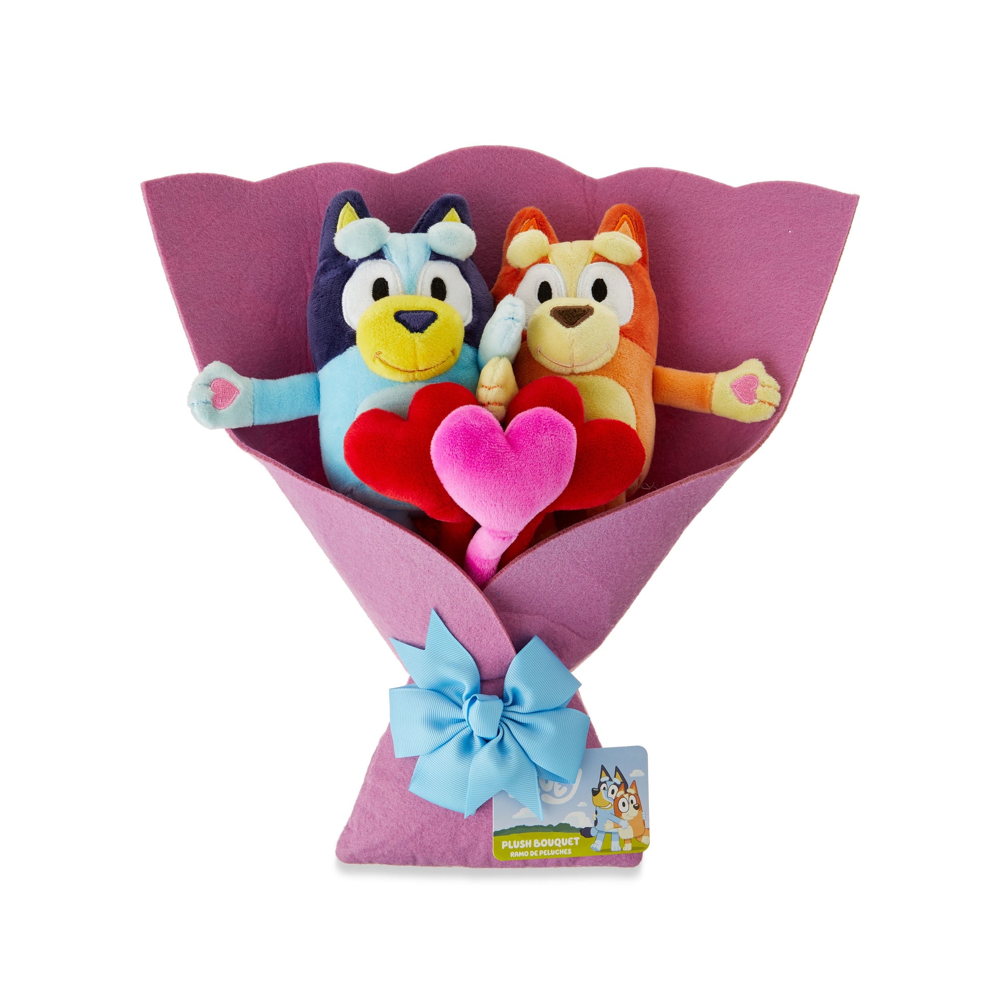 Bluey Plush Bouquet, 5 Piece Set, by