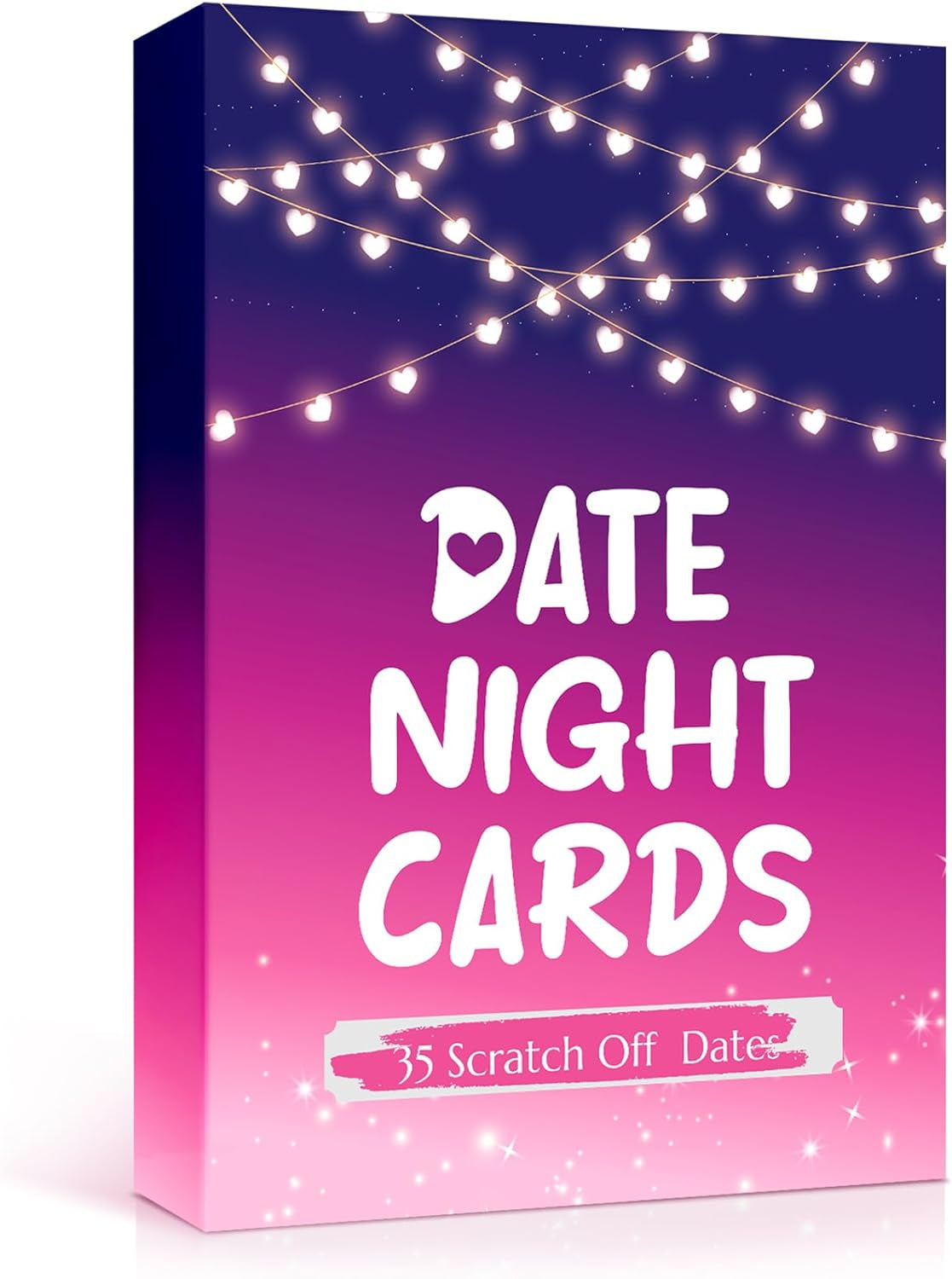 Valentines Day Gifts for Her, Him, Wife, Husband, 35 Fun & Romantic Scratch off Date Night Cards Game for Couples, for Anniversaries, Birthdays & More!