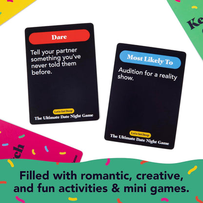 the Ultimate Date Night Game, Couples Games Date Night Ideas and Valentines Day Gift for Her, Love Wedding Gifts, Relationship Card Game by Relatable