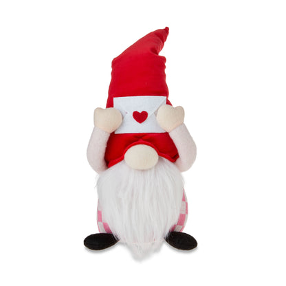 Valentine'S Day Red and White Gnome Plush Decor, 17 In, by