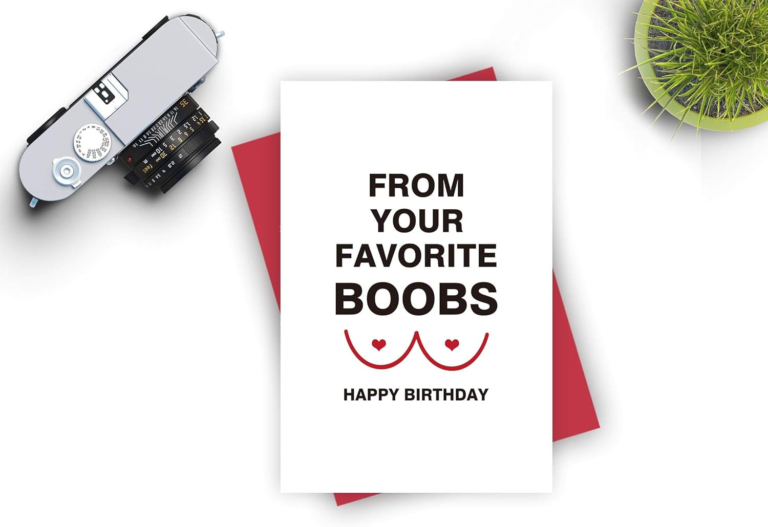 Hilarious Birthday Card for Him, Funny Birthday Card for Husband Boyfriend, Birthday Card from Wife Girlfriend