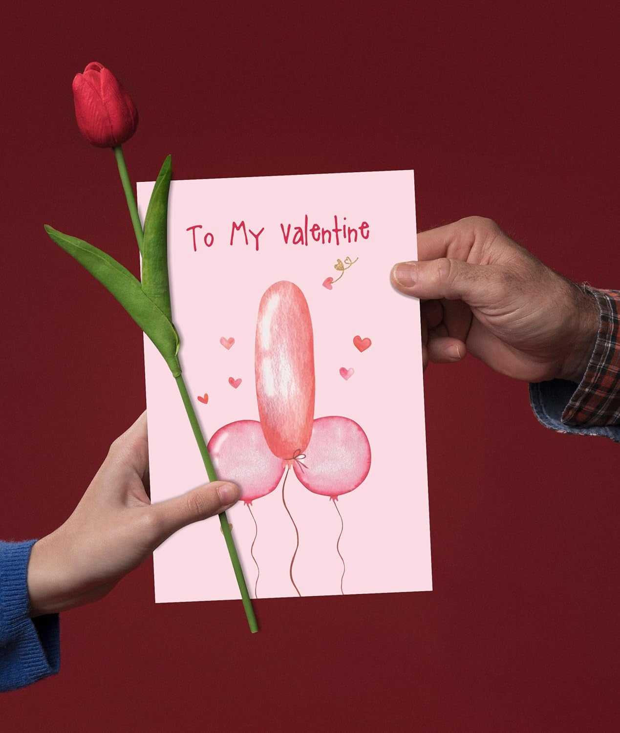 Adult Valentine'S Day Card, Raunchy Card to My Valentine, Naughty V-Day Card for Wife Gf Her Him, Cute Valentines Gift