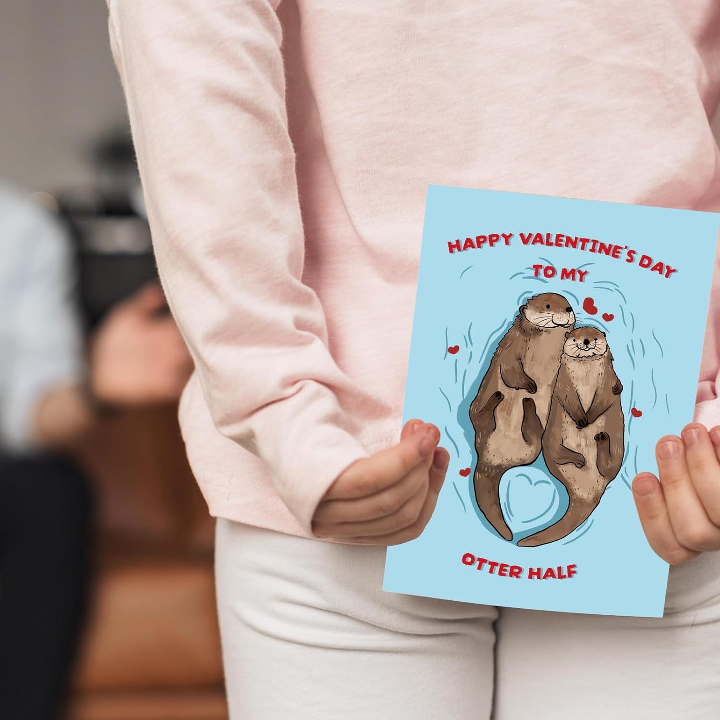 Romantic Valentine'S Day Card Gift Him Her, Cute Valentines Day Card Husband Wife Couple, Funny Valentine Day Card Gift Boyfriend Girlfriend, Valentine Love Card, Love You Valentine Partner Women Men