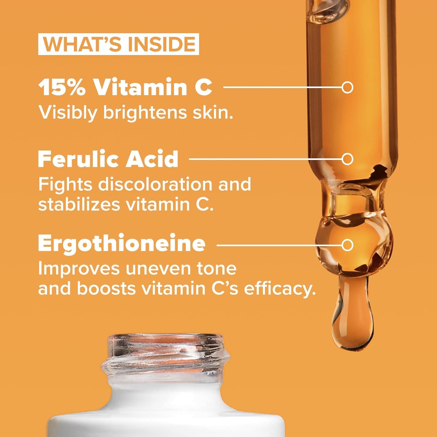 BOOST C15 Super Booster, 15% Vitamin C with Vitamin E & Ferulic Acid, Skin Brightening Serum, 0.67 Ounce