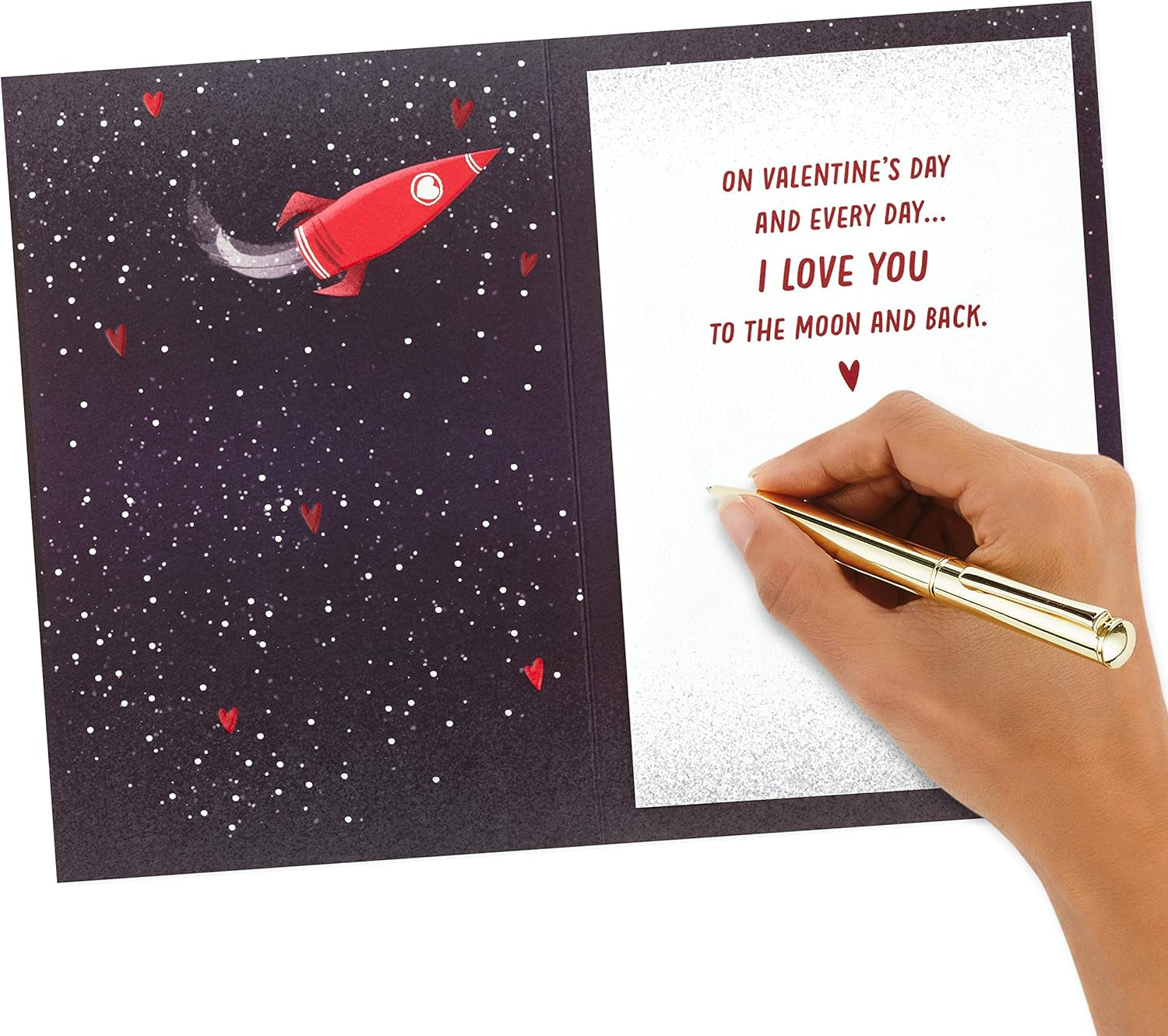 Valentines Day Card for Significant Other (Favorite Place in the Universe, Astronauts)