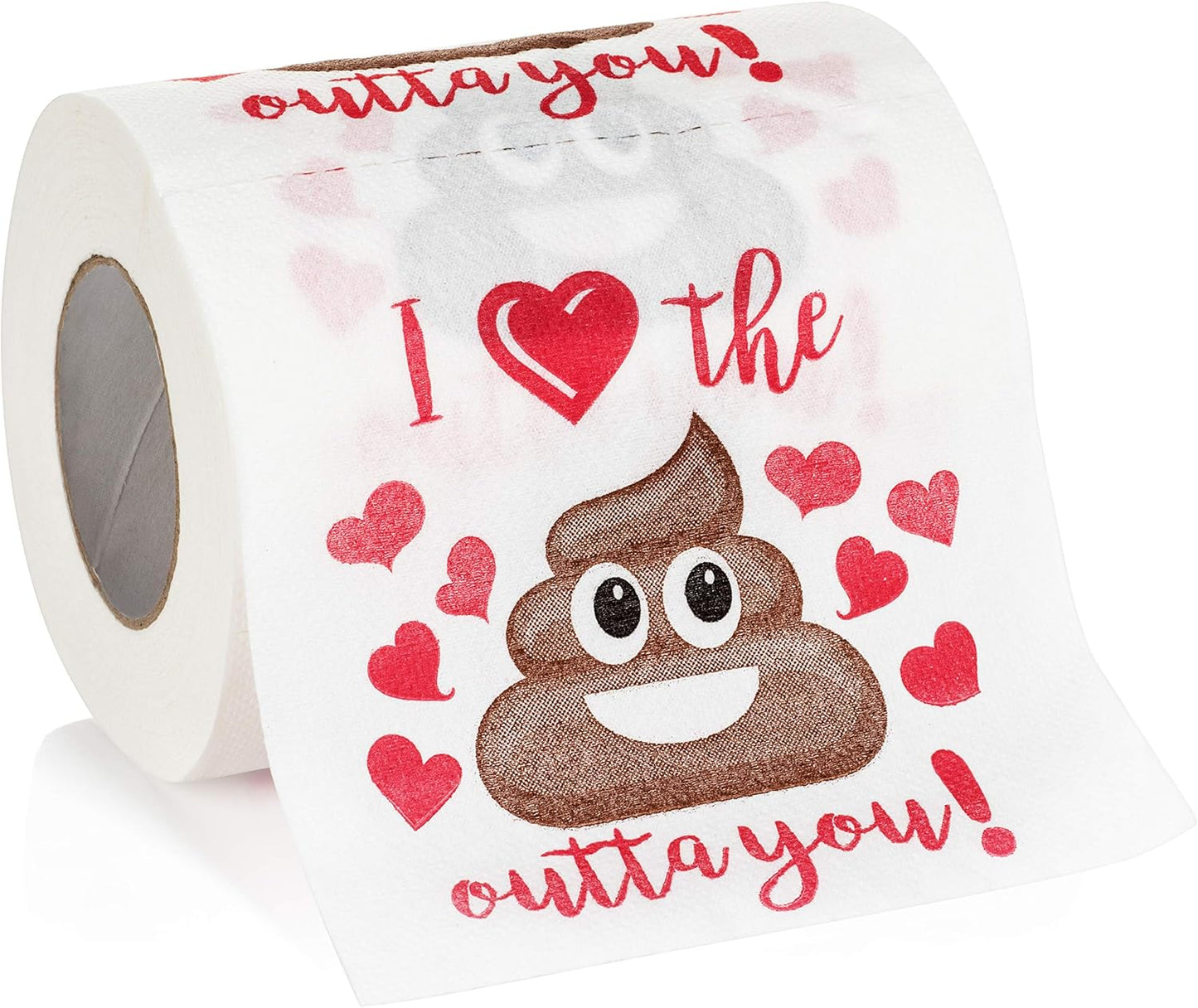 Romantic Novelty Toilet Paper - Funny Gag Gift for Valentine'S Day or Anniversary Present