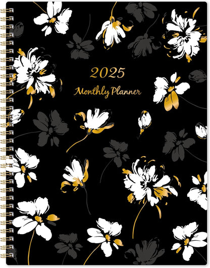 2025 Monthly Planner - 2025 Planner from Jan. 2025 - Dec. 2025, Monthly Calendar 2025 with Tabs, Inner Pocket, Monthly Planner 8.5"X 11"