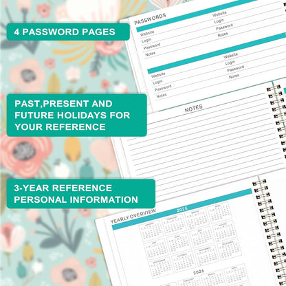 2025 Monthly Planner - Monthly Planner 2025 from Jan.2025 to Dec.2025, 2025 Planner 8.5" X 11", 12 Monthly Planner with Tabs, Inner Pocket