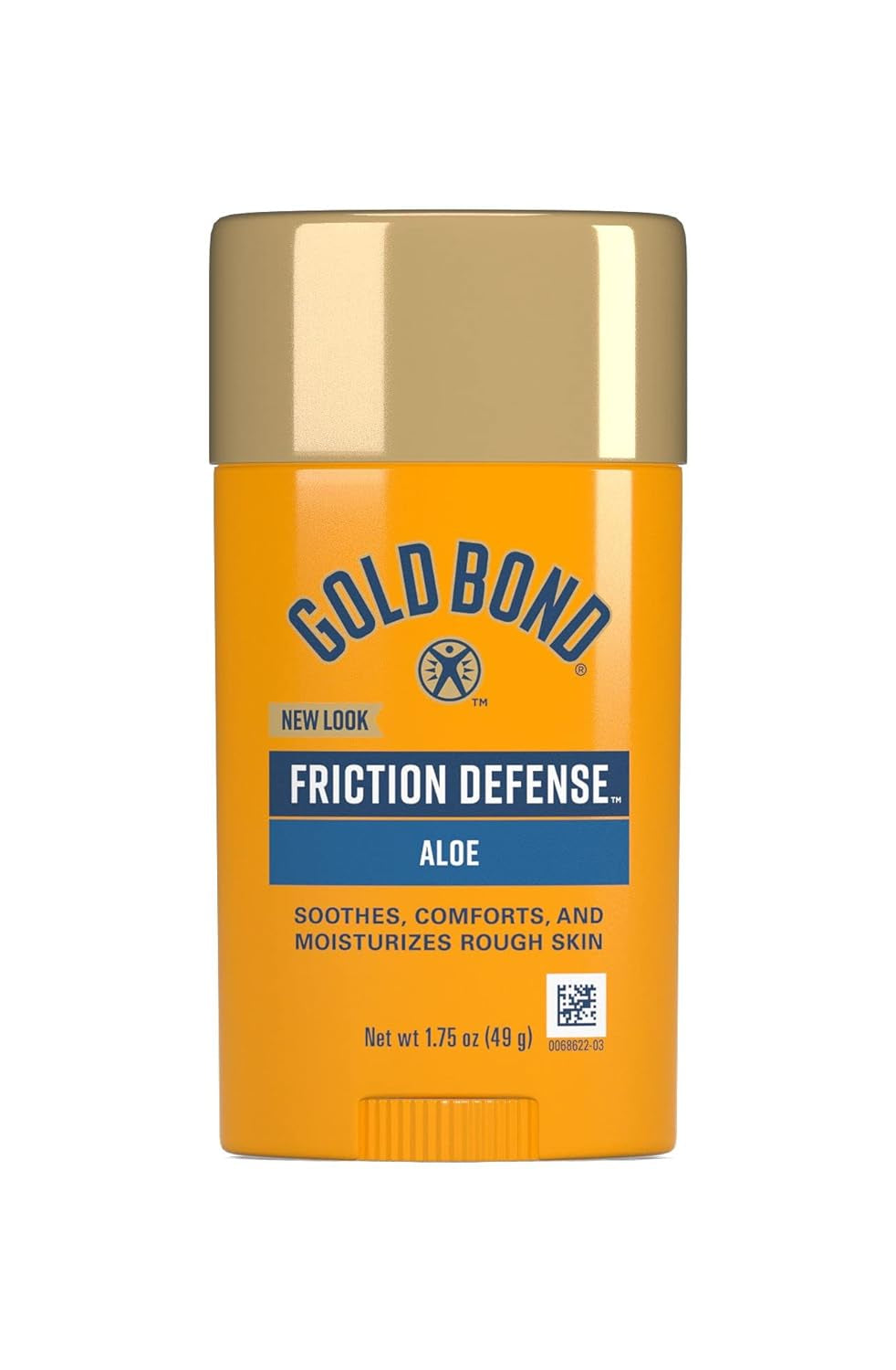 Friction Defense Stick, 1.75 Oz., with Aloe to Soothe, Comfort & Moisturize Rough Skin