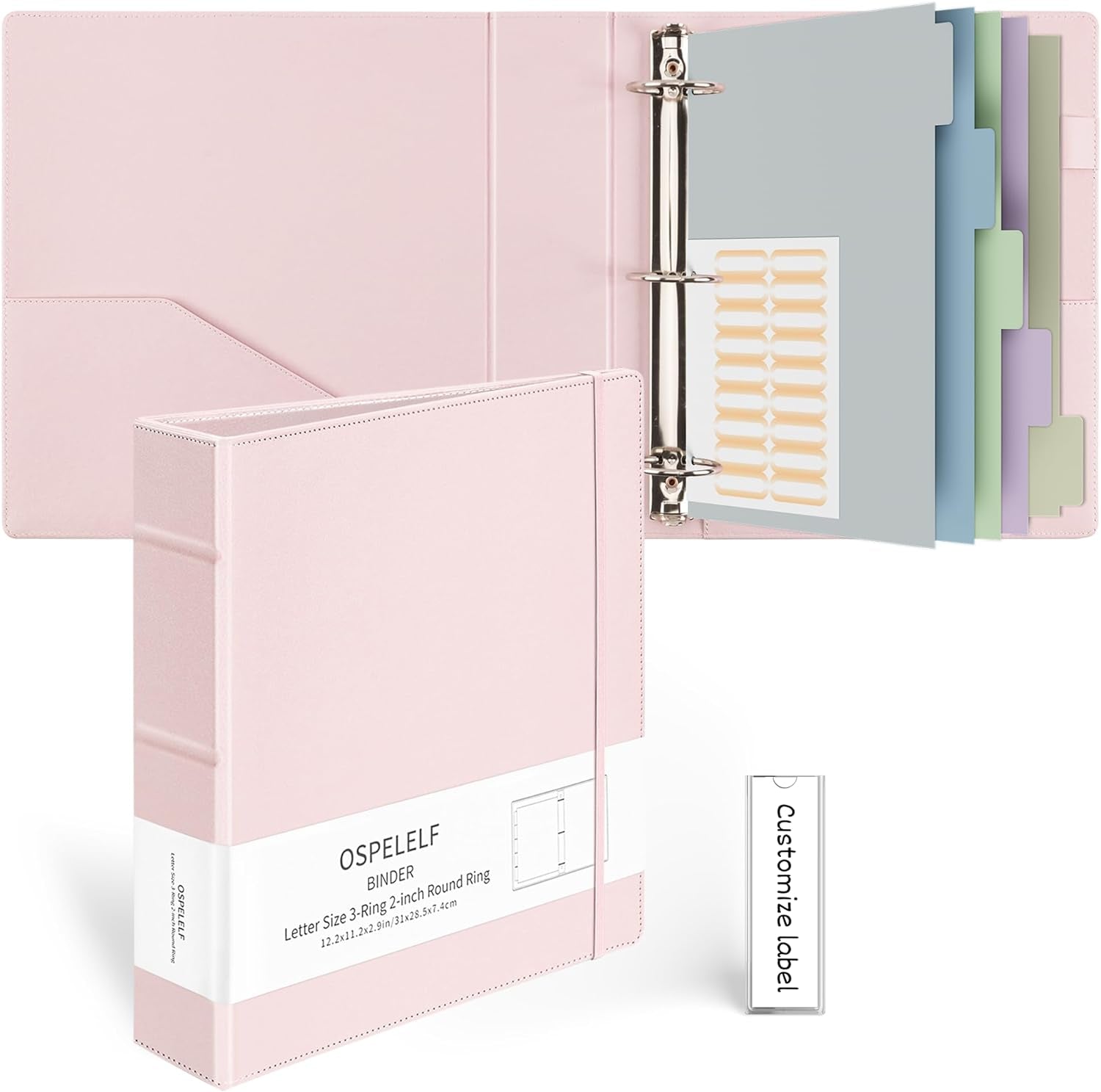 1 in Binder with Clipboard and 2 Inch Binder Bundle Products