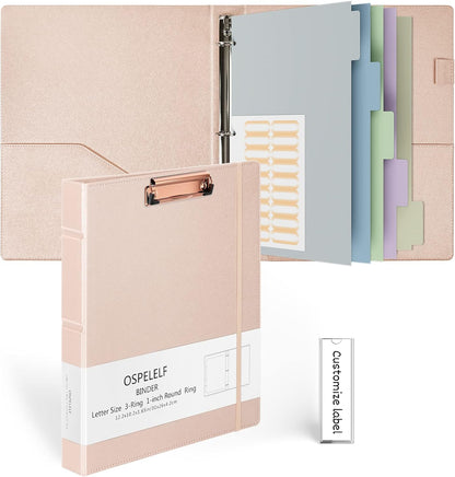 1 in Binder with Clipboard and 2 Inch Binder Bundle Products