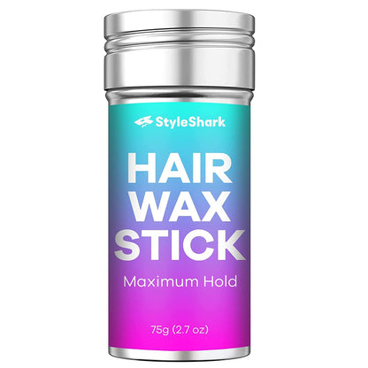 Non-Greasy Hair Wax Stick for Styling Flyaways and Frizz - 2.7 Oz Wax for Edge Control on Wigs and Hair