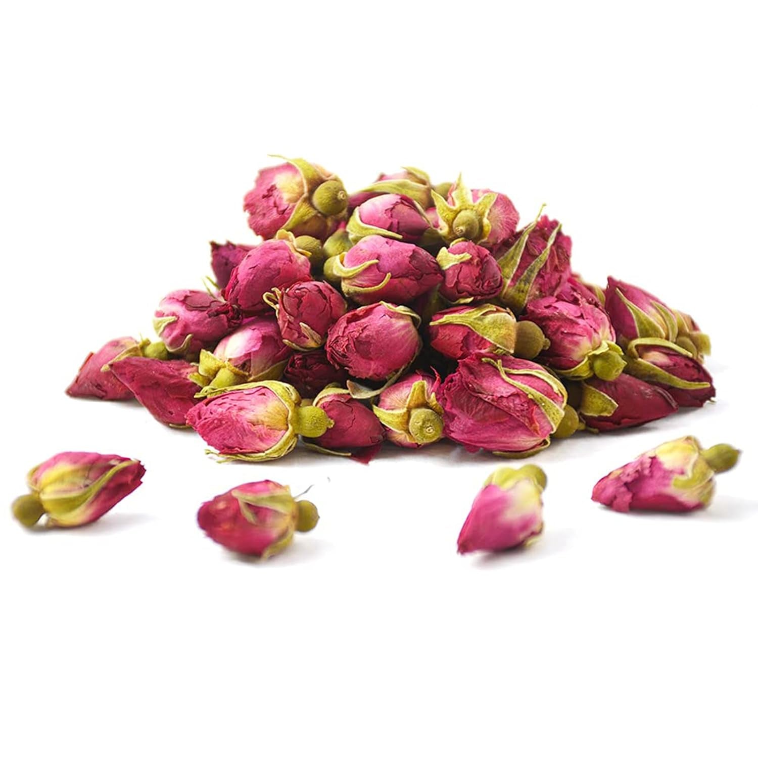 Rose Tea Loose Leaf, Primium Dried Rose Buds, Food Grade Rose, Rose Herbal Tea, Caffeine Free, 4 Ounce Pack of 1