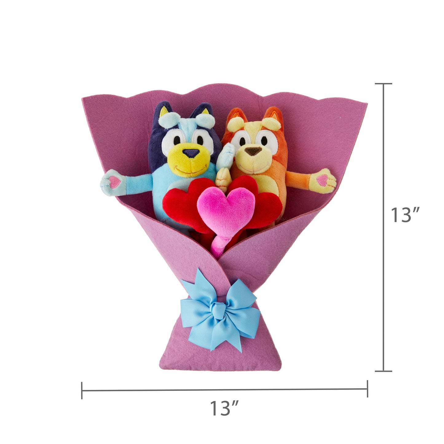 Bluey Plush Bouquet, 5 Piece Set, by