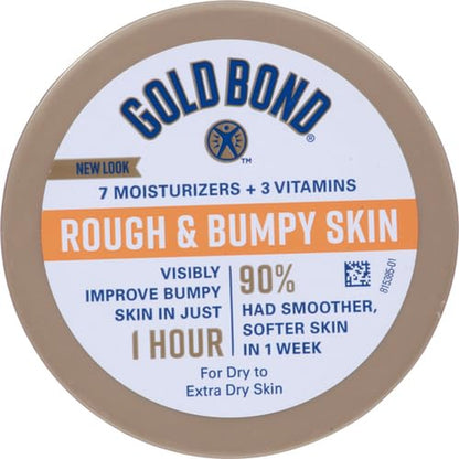 Rough & Bumpy Daily Skin Therapy Cream, 8 Oz., with 7 Moisturizers & 3 Vitamins