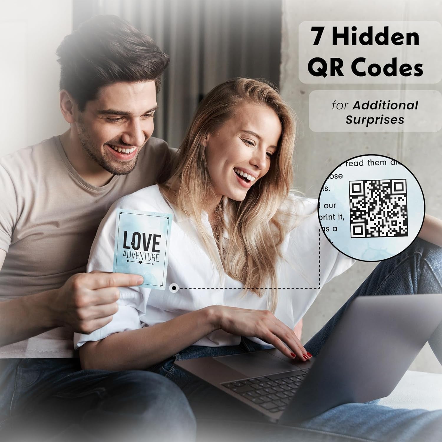 40 Fun and Romantic Scratch off Date Adventure Ideas for Her, Him, Girlfriend, Boyfriend, Wife, or Husband - Perfect for Date Night, Special Couples Gift for Anniversaries, Birthdays & More!